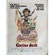 CACTUS JACK Affiche de film entoilée- 40x60 cm. - 1979 - Kirk Douglas, Arnold Schwarzenegger, Hal Needham