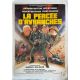 LA PERCEE D'AVRANCHES Affiche de film entoilée- 40x60 cm. - 1979 - Richard Burton, Andrew V. McLaglen