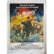 LE MERDIER Affiche de film entoilée- 40x60 cm. - 1978 - Burt Lancaster, Ted Post
