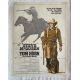 TOM HORN Affiche de film entoilée- 40x60 cm. - 1980 - Steve McQueen, William Wiard