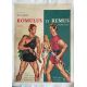 DUEL OF THE TITANS Linen Movie Poster- 14x21 in. - 1961 - Sergio Corbucci, Steve Reeves