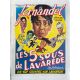 THE FIVE CENTS OF LAVAREDE Linen Movie Poster- 14x21 in. - 1939 - Maurice Cammage, Fernandel