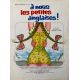 LET'S GET THOSE ENGLISH GIRLS Movie Poster- 15x21 in. - 1976 - Michel Lang, Rémi Laurent