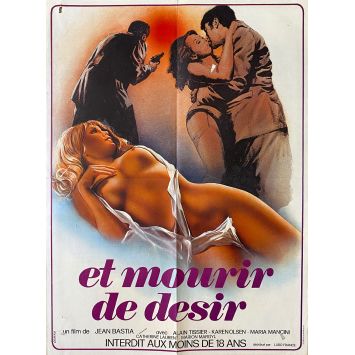 ET MOURIR DE PLAISIR (1974) Affiche de film- 60x80 cm. - 1974 - Karen Olsen, Jean Bastia
