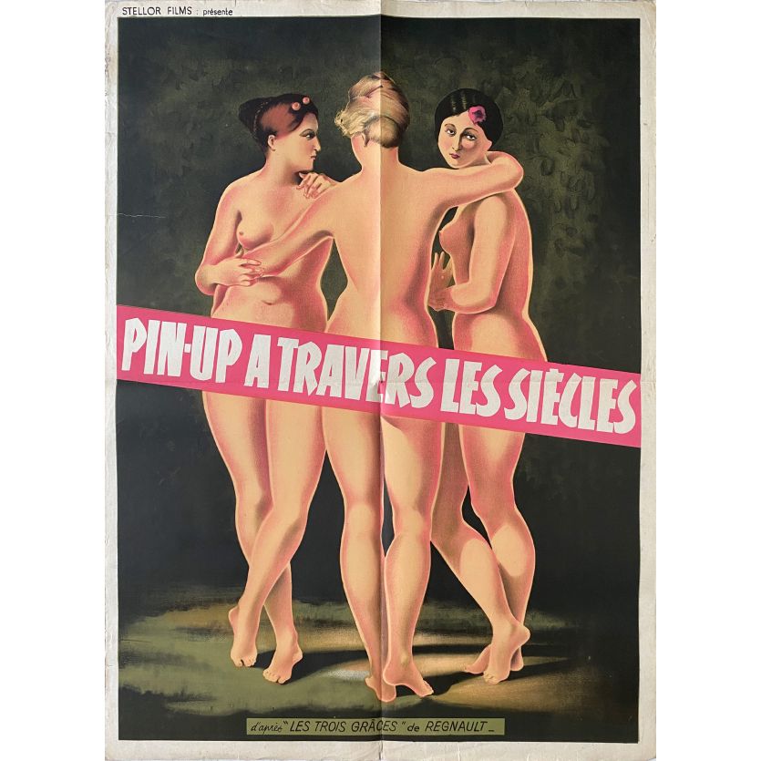 PIN-UP A TRAVERS LES SIECLES Affiche de film- 60x80 cm. - 1950 - Unknown, Unknown