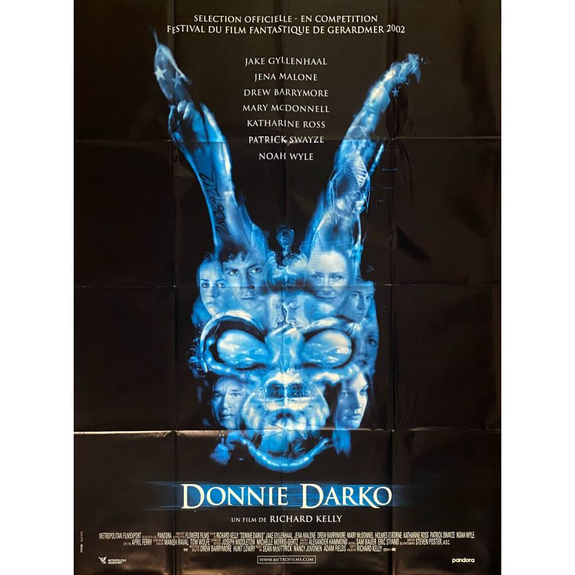 DONNIE DARKO French Movie Poster 47x63 '01 Jake Gyllenhall, Swayze