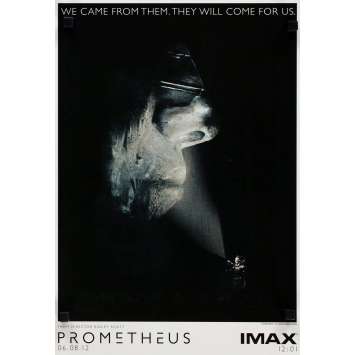 PROMETHEUS Movie Poster 12x15 in. USA - 2012 - Ridley Scott, Noomi Rapace
