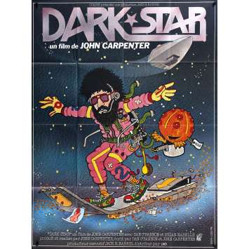 DARK STAR Affiche de film - 120x160 cm. - 1974 - Dan O'Bannon, John Carpenter