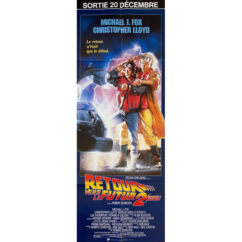 RETOUR VERS LE FUTUR 2 Affiche de film- 60x160 cm. - 1989 - Michael J. Fox, Robert Zemeckis