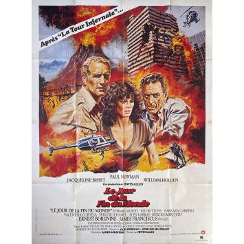 WHEN TIME RAN OUT Movie Poster- 47x63 in. - 1980 - James Goldstone, Paul Newman