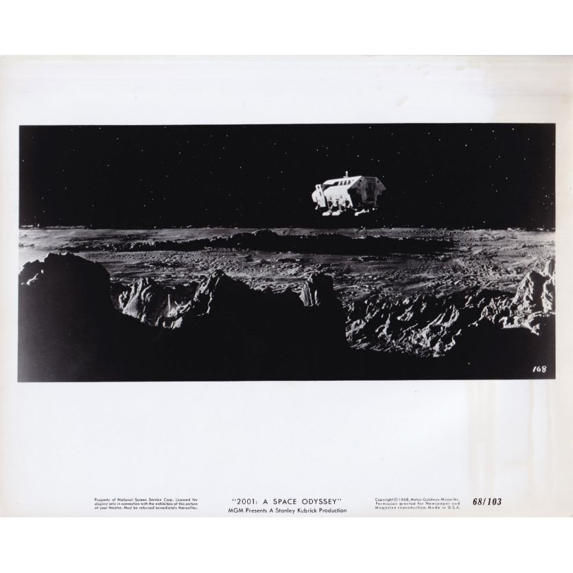 2001 L'ODYSSEE DE L'ESPACE Photo de presse N168 - 20x25 cm. - 1968 - Keir Dullea, Stanley Kubrick