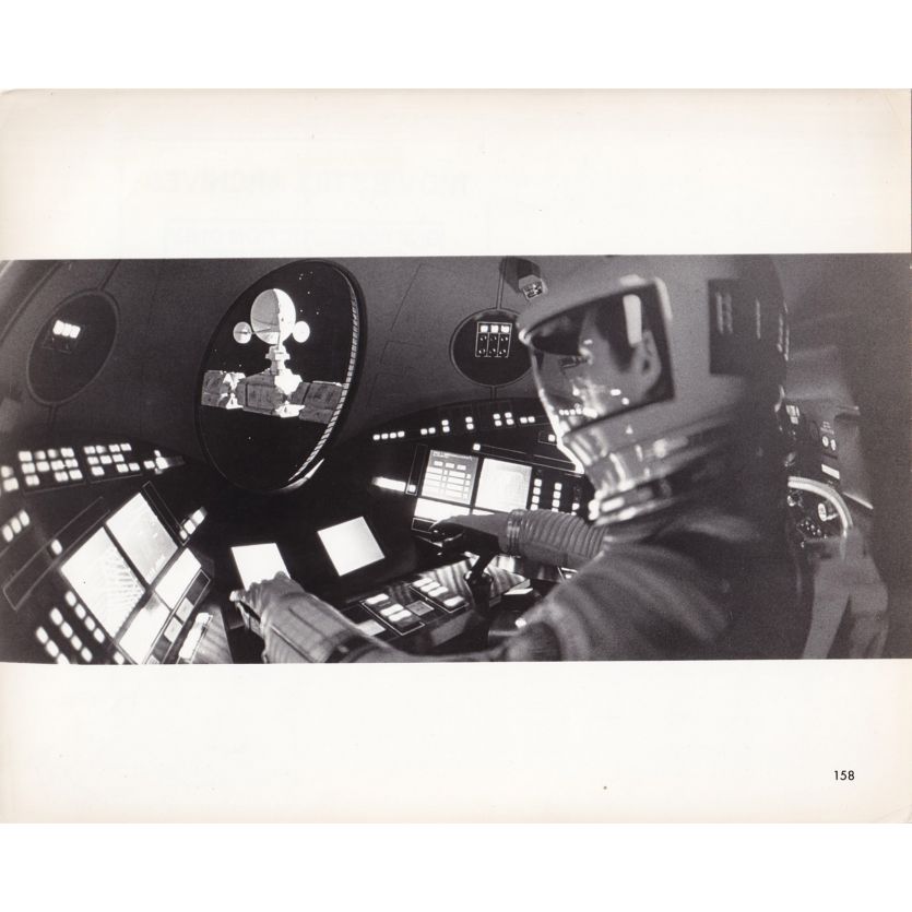 2001 L'ODYSSEE DE L'ESPACE Photo de presse N158 - 20x25 cm. - 1968 - Keir Dullea, Stanley Kubrick