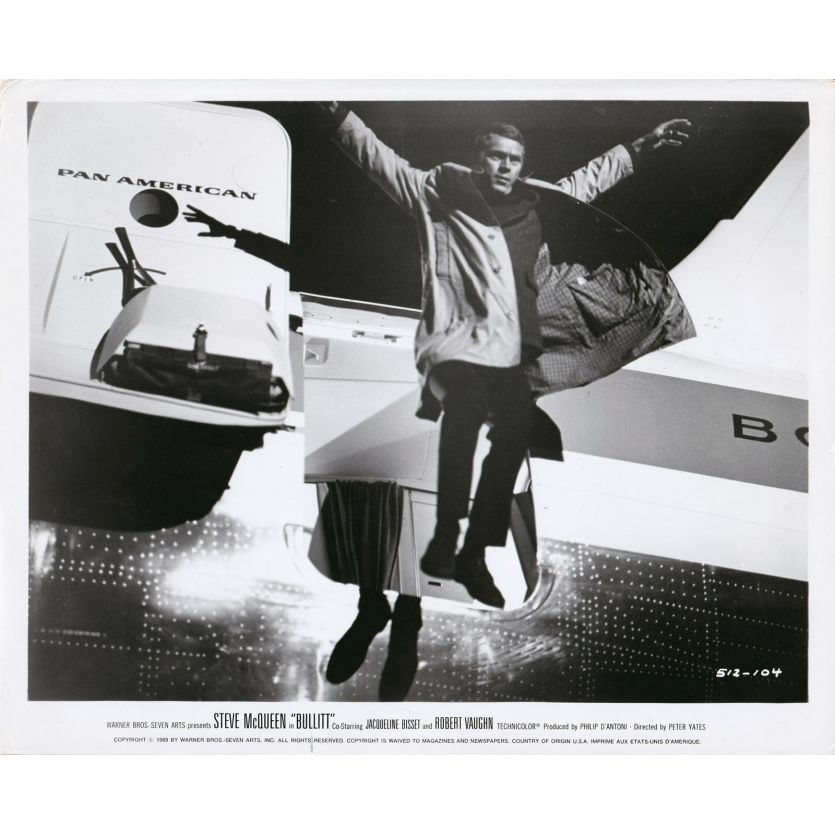 BULLITT Movie Still 512-104 - 8x10 in. - 1968 - Peter Yates, Steve McQueen
