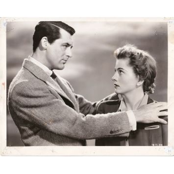 SOUPÇONS Photo de presse BT-94 - 20x25 cm. - 1946 - Cary Grant, Alfred Hitchcock