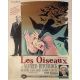 THE BIRDS Linen Movie Poster- 47x63 in. - 1963 - Alfred Hitchcock, Tippi Hedren