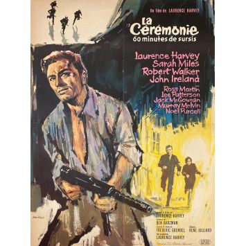 THE CEREMONY Movie Poster- 23x32 in. - 1963 - Laurence Harvey, Sarah Miles