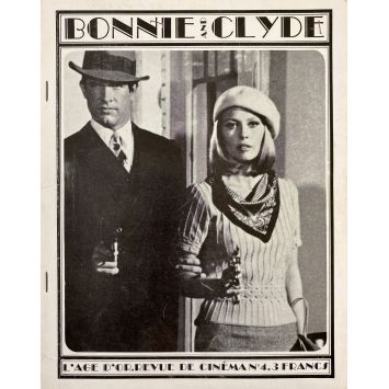 L'AGE D'OR : BONNIE AND CLYDE Magazine- 20x25 cm. - 1962 - Warren Beatty, Faye Dunaway, Arthur Penn