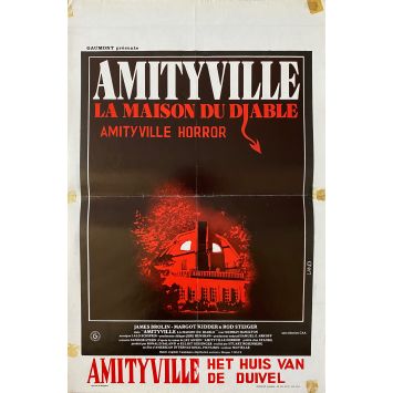 THE AMITYVILLE HORROR Movie Poster- 14x21 in. - 1979 - Stuart Rosenberg, James Brolin