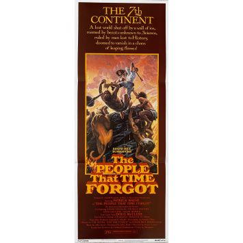 THE PEOPLE THAT TIME FORGOT Movie Poster- 14x36 in. - 1977 - Kevin Connor, Patrick Wayne