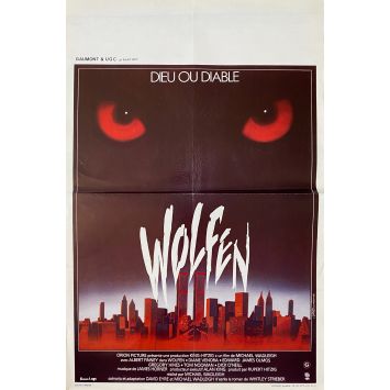 WOLFEN Movie Poster- 14x21 in. - 1981 - Michael Wadleigh, Albert Finney