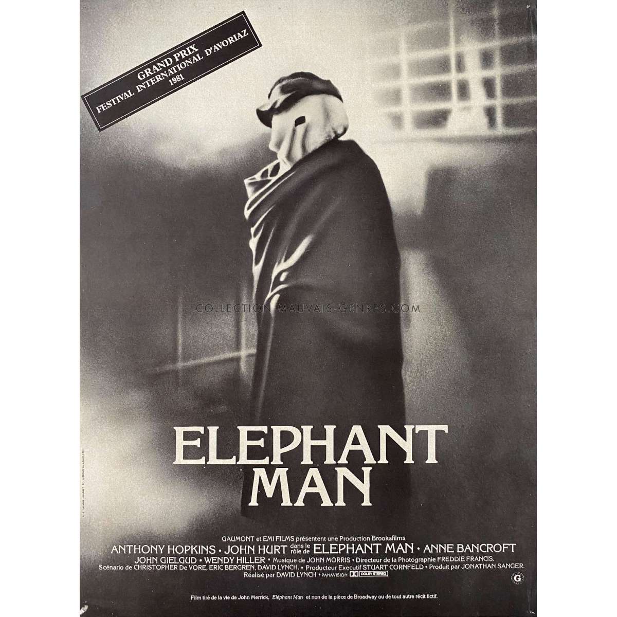 Affiche Du Film Elephant Man