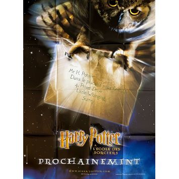 HARRY POTTER Movie Poster ADV. - 47x63 in. - 2001 - Chris Colombus, Daniel Radcliffe