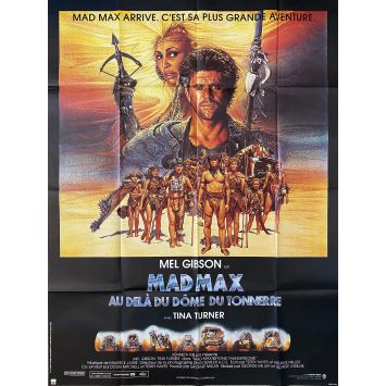MAD MAX 3 affiche de film- 120x160 cm. - 1985 - Mel Gibson, Tina Turner, George Miller