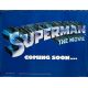 SUPERMAN affiche de film Teaser - 76x102 cm. - 1978 - Christopher Reeves, Richard Donner