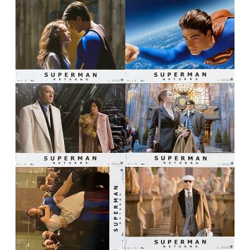SUPERMAN RETURNS Photos de film x6 - 21x30 cm. - 2006 - Brandon Routh, Bryan Singer