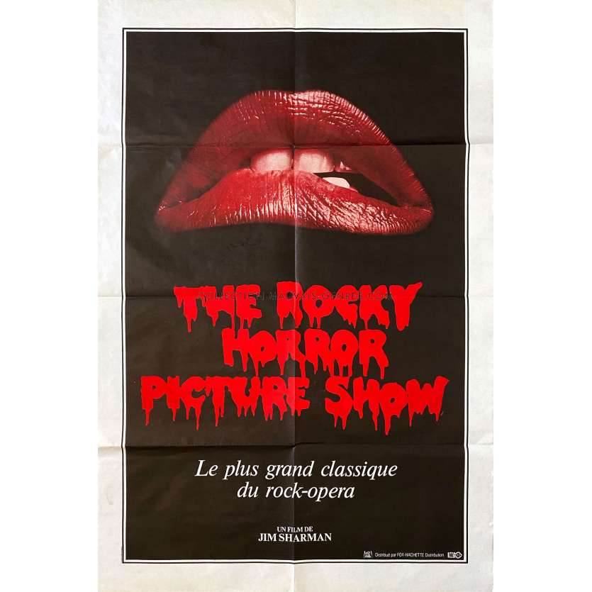 THE ROCKY HORROR PICTURE SHOW affiche de film- 80x120 cm. - 1975 - Tim Curry, Jim Sharman
