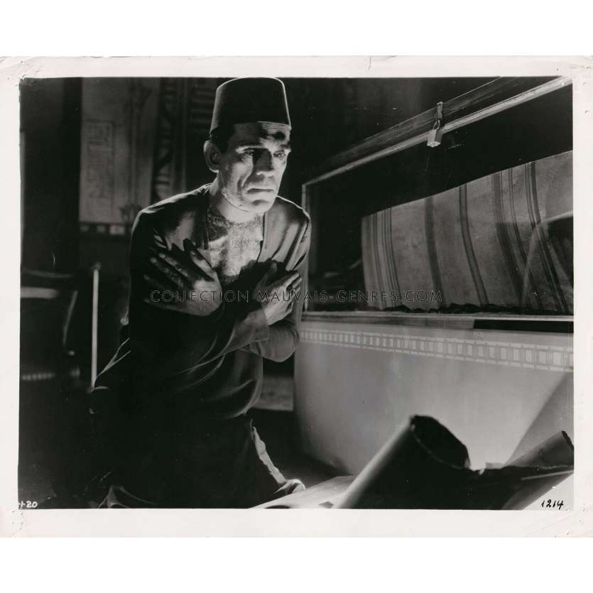 THE MUMMY (1932) Movie Still I-20 - 8x10 in. - 1932/R1960 - Karl Freund, Boris Karloff