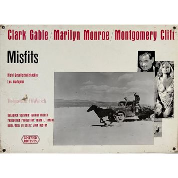 LES DESAXES Photo de film N02 - 35x44 cm. - 1961 - Marilyn Monroe, John Huston