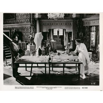 LOLITA Photo de presse L-4 - 20x25 cm. - 1962 - James Mason, Stanley Kubrick