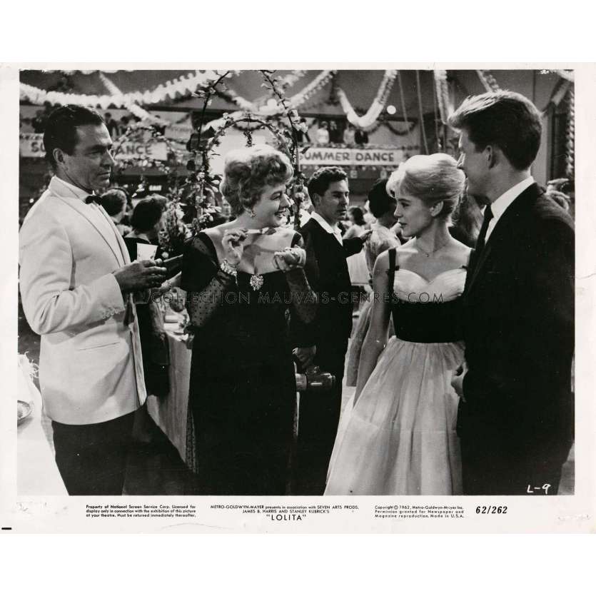 LOLITA Photo de presse L-9 - 20x25 cm. - 1962 - James Mason, Stanley Kubrick