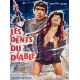 LES DENTS DU DIABLE Affiche de film- 120x160 cm. - 1960 - Anthony Quinn, Nicholas Ray