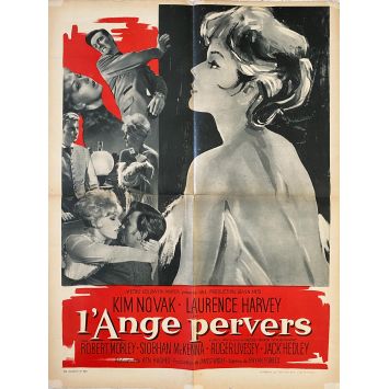 L'ANGE PERVERS Affiche de film- 60x80 cm. - 1964 - Kim Novak, Ken Hughes