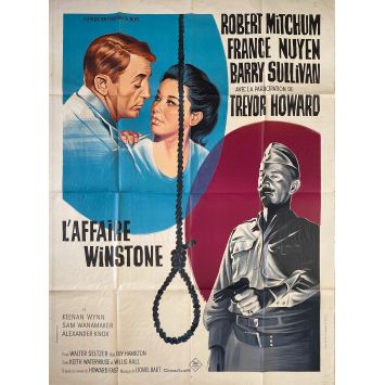 L'AFFAIRE WINSTON Affiche de film- 120x160 cm. - 1964 - Robert Mitchum, Guy Hamilton