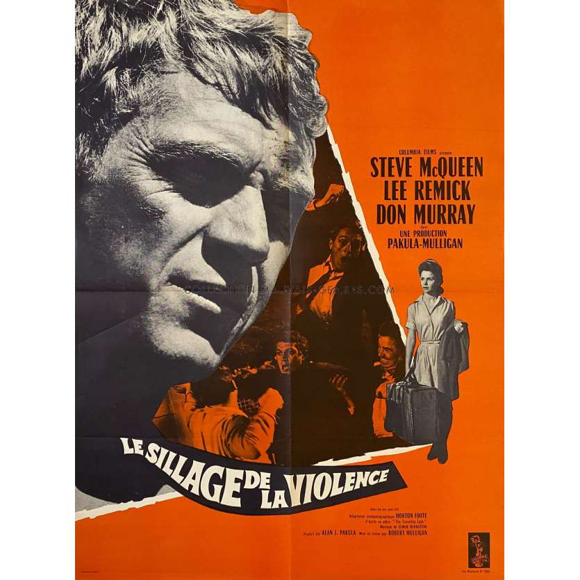 BABY THE RAIN MUST FALL Movie Poster- 23x32 in. - 1965 - Robert Mulligan, Steve McQueen