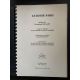 THE KING OF PARIS Movie Script 126p - 9x12 in. - 1995 - Dominique Maillet, Philippe Noiret