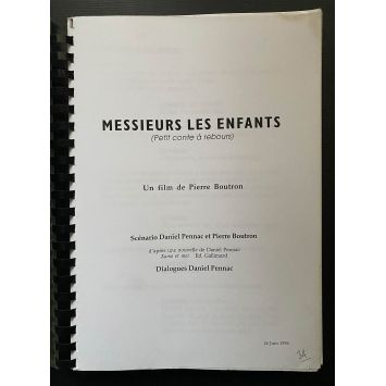 MESSIEURS LES ENFANTS Movie Script 134p - 9x12 in. - 1997 - Pierre Boutron, Pierre Arditi MESSIEURS LES ENFANTS Movie Script 134p - 9x12 in. - 1997 - Pierre Boutron, Pierre Arditi