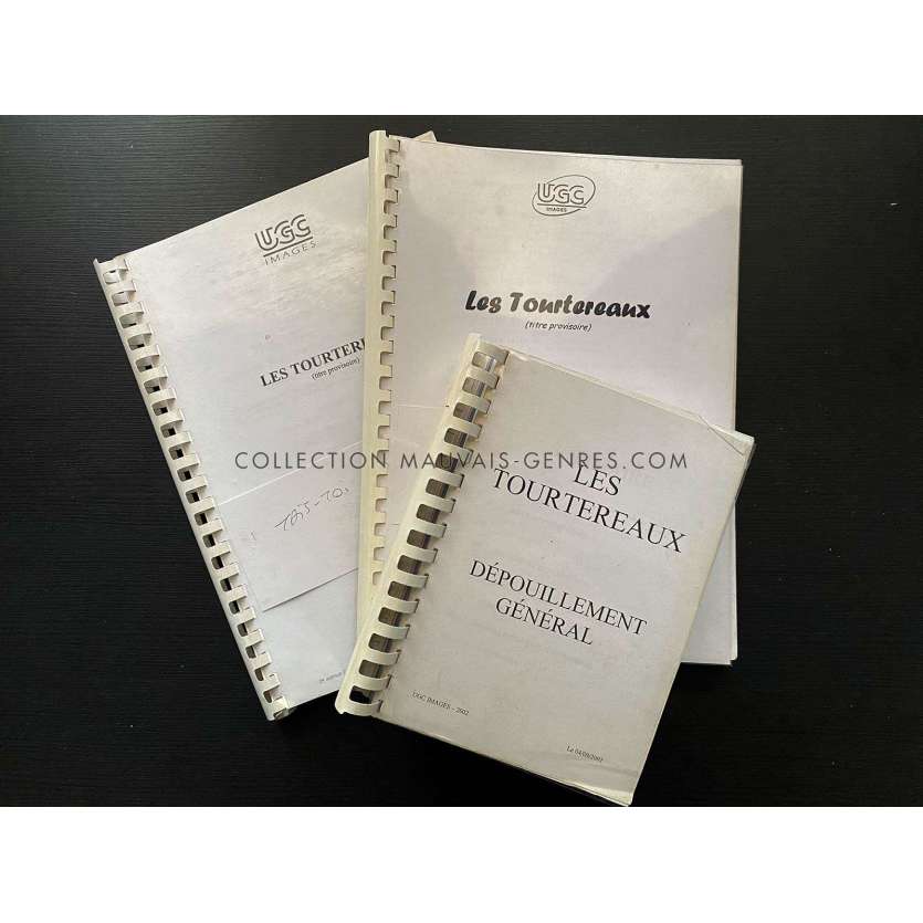 RUBY & QUENTIN Movie Script 110p, 108p, 203p - 9x12 in. - 2003 - Francis Veber, Gérard Depardieu, Jean Reno