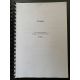 TRALALA Movie Script 103p - 9x12 in. - 2021 - Arnaud Larrieu, Mathieu Amalric