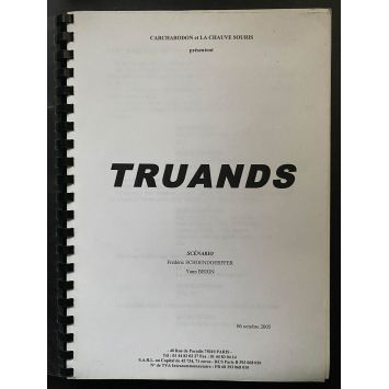 TRUANDS Scénario 111p - 21x30 cm. - 2007 - Benoît Magimel, Frédéric Schoendoerffer