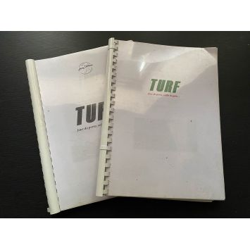 TURF Movie Scripts 110p, 110p - 9x12 in. - 2013 - Fabien Onteniente, Alain Chabat, Edouard Baer