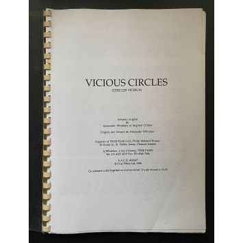 VICIOUS CIRCLES Movie Script 65p - 9x12 in. - 1997 - Sandy Whitelaw, Ben Gazzara