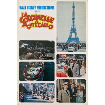 LA COCCINELLE A MONTE-CARLO Synopsis 2p - 24x30 cm. - 1977 - Dean Jones, Don Knotts, Walt Disney