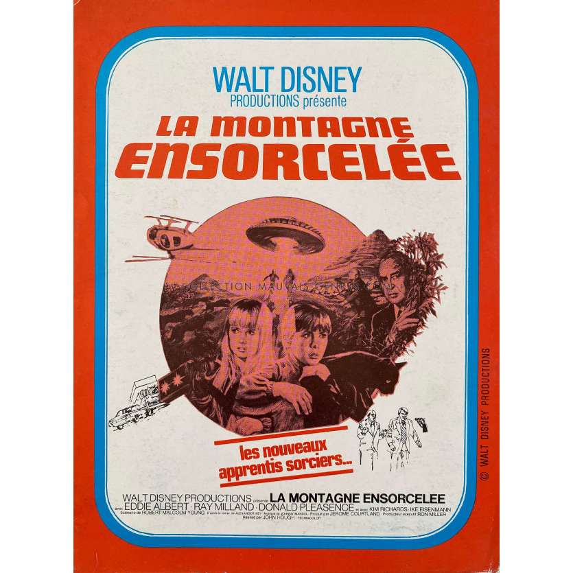 LA MONTAGNE ENSORCELEE Synopsis 4p - 24x30 cm. - 1975 - Eddie Albert, John Hough