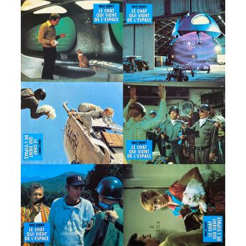 LE CHAT QUI VIENT DE L'ESPACE Photos de film x8 - 21x30 cm. - 1978 - Ken Berry, Norman Tokar