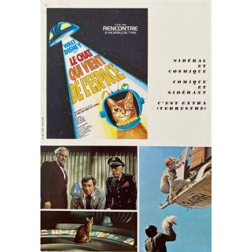 LE CHAT QUI VIENT DE L'ESPACE Synopsis 2p - 24x30 cm. - 1978 - Ken Berry, Norman Tokar