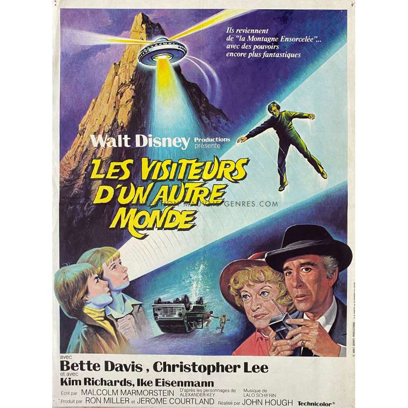 RETURN TO WITCH MOUNTAIN Movie Poster 2p - 15x21 in. - 1978 - John Hough, Christopher Lee